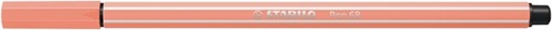 Viltstift STABILO Pen 68/26 M apricot 1 Stuk-2