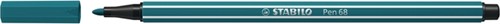 Viltstift STABILO Pen 68/51 M turquoiseblauw 1 Stuk