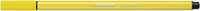 Viltstift STABILO Pen 68/024 M neon geel 1 Stuk-2
