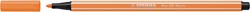 Viltstift STABILO Pen 68/054 M neon oranje 1 Stuk