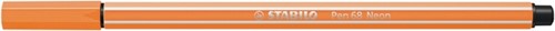 Viltstift STABILO Pen 68/054 M neon oranje 1 Stuk-2