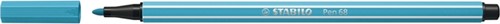 Viltstift STABILO Pen 68/57 M azuurblauw 1 Stuk