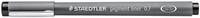 Fineliner Staedtler pigment 308 0.7mm zwart 1 Stuk-3