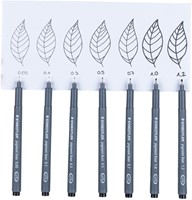 Fineliner Staedtler pigment 308 0.3mm 6 st ass 6 Stuk-4