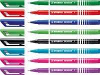 Fineliner STABILO Sensor 189/8 F ass 8st 8 Stuk-2
