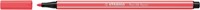 Viltstift STABILO Pen 68/040 M neon rood 1 Stuk