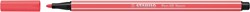 Viltstift STABILO Pen 68/040 M neon rood 1 Stuk