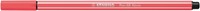 Viltstift STABILO Pen 68/040 M neon rood 1 Stuk-2