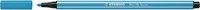 Viltstift STABILO Pen 68/031 M neon blauw 1 Stuk