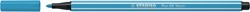 Viltstift STABILO Pen 68/031 M neon blauw 1 Stuk