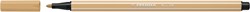 Viltstift STABILO Pen 68/88 M licht oker 1 Stuk