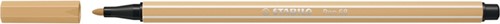 Viltstift STABILO Pen 68/88 M licht oker 1 Stuk