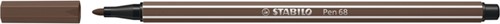 Viltstift STABILO Pen 68/65 M amber 1 Stuk
