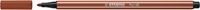 Viltstift STABILO Pen 68/38 M roodkrijt 1 Stuk