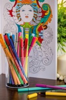 Viltstift STABILO Pen 68/040 M neon rood 1 Stuk-3