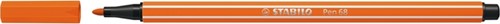 Viltstift STABILO Pen 68/30 M vermiljoen 1 Stuk