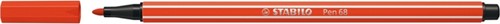 Viltstift STABILO Pen 68/40 M lichtrood 1 Stuk
