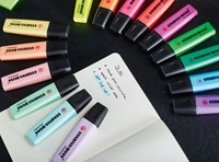 Markeerstift STABILO BOSS 70/24 4st geel 4 Stuk-1