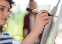 Whiteboardmarker Nobo liquid rond 3mm ass 4 Stuk-3