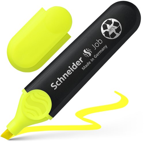Markeerstift Schneider Job geel 1 Stuk-2