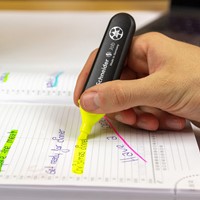 Markeerstift Schneider Job geel 1 Stuk-2