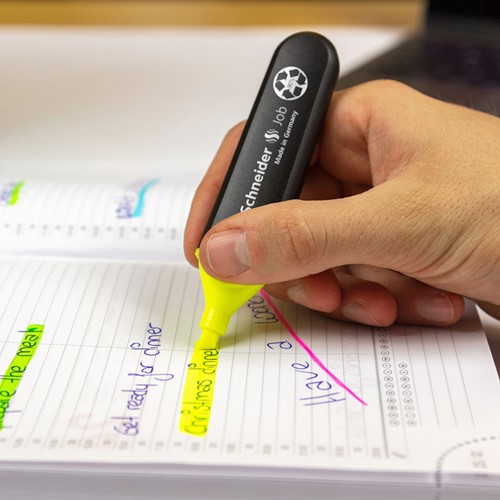 Markeerstift Schneider Job geel 1 Stuk-2