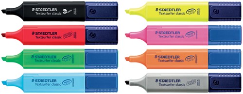 Markeerstift Staedtler 364 textsurfer vintage zw 1 Stuk-2