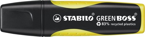 Markeerstift STABILO GREEN BOSS 6070/24 geel 1 Stuk-2