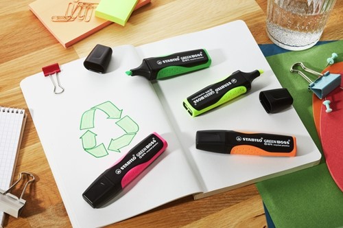 Markeerstift STABILO GREEN BOSS 6070/24 geel 1 Stuk-3