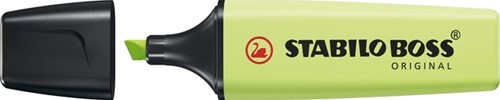 Markeerstift STABILO BOSS 70/133 pastel limoen 1 Stuk