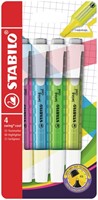 Markeerstift STABILO Swing cool 275/4 4st assorti 4 Stuk