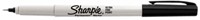 Viltstift Sharpie UF zwart 2 Stuk-2