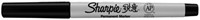 Viltstift Sharpie UF zwart 2 Stuk-1