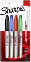 Viltstift Sharpie F 4st assorti 4 Stuk