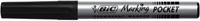 Viltstift Bic 1445 ecolutions rond F zwart 1 Stuk-1