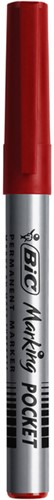 Viltstift Bic 1445 ecolutions rond F rood 1 Stuk-3