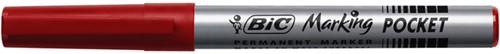 Viltstift Bic 1445 ecolutions rond F rood 1 Stuk-2