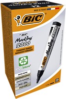 Viltstift Bic 2000 ecolutions rond L zwart 1 Stuk-3