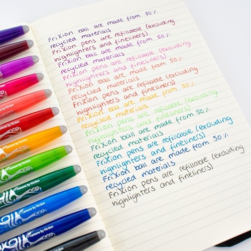 Rollerpen PILOT friXion BL-FR7 M oranje 1 Stuk-2