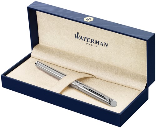 Rollerpen Waterman Hemisp CT F roestvrij staal 1 Stuk-3