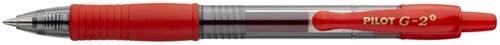 Gelschrijver PILOT BL-G2+-7 M rood 1 Stuk