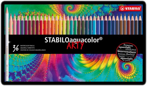 Kleurpotlood STABILO 1636 aquacolor 36st assorti 36 Stuk