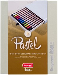 Pastelpotlood Bruynzeel Design set 12 kleuren 12 Stuk
