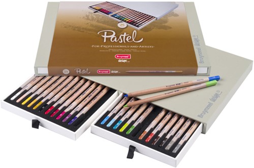 Pastelpotlood Bruynzeel Design 24st assorti 24 Stuk-2