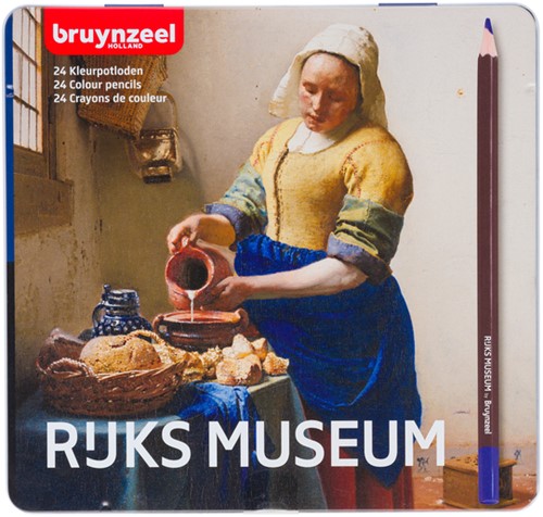 Kleurpotlood Bruynzeel Rijksmuseum Vermeer 24st 24 Stuk