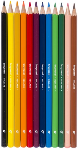 Kleurpotlood Bruynzeel Kids set 12 kleuren 12 Stuk-2