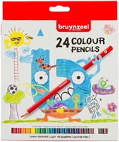 Kleurpotloden Bruynzeel Kids blister a 24st ass 24 Stuk