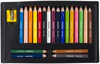 Kleurpotlood Bruynzeel Kids Thick Short 20 kleuren 20 Stuk-2