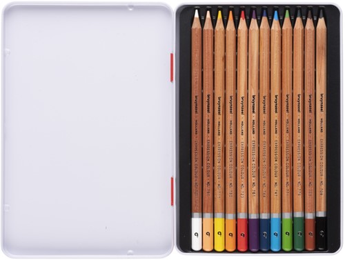 Kleurpotlood Bruynzeel Expression blik 12 kleuren 12 Stuk-2