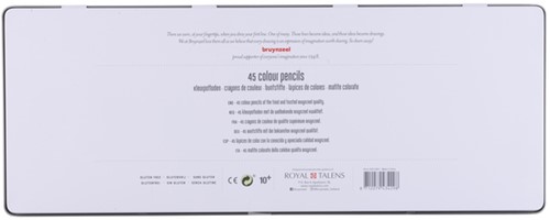 Kleurpotloden Bruynzeel papegaai blik 45st ass 45 Stuk-3